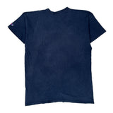 Authentic Athletic Apparel Champion Single Stitch T-Shirt - 2XL Blue Cotton