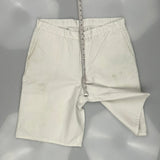 Dickies Shorts - 38W 11L White Polyester Blend