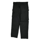Unbranded Cargo Trousers - 38W 34L Black Cotton