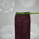 Guess Jeans - 25W UK 6 Burgundy Cotton