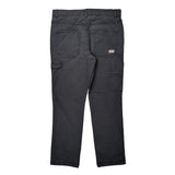 Age 16 Husky Unbranded Cargo Trousers - 32W 27L Grey Cotton