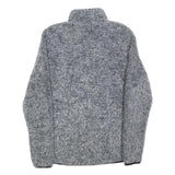 FILA Womens Grey Jacket XS Polyester Zip Fleece Lightweight Casual Outdoor