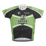 CAPO Mens Green & Black Drake Mountain Bike Team Cycling Jersey L Short Sleeve