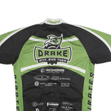 CAPO Mens Green & Black Drake Mountain Bike Team Cycling Jersey L Short Sleeve
