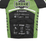CAPO Mens Green & Black Drake Mountain Bike Team Cycling Jersey L Short Sleeve