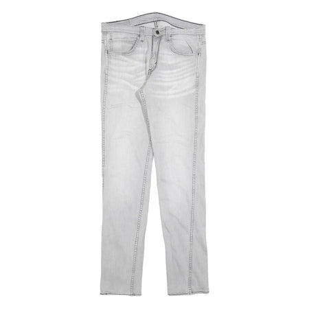 LEVI'S 511 Slim Mens Jeans Light Blue Slim Skinny Denim W32 L34 Zip Cotton Blend