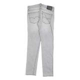 LEVI'S 511 Slim Mens Jeans Light Blue Slim Skinny Denim W32 L34 Zip Cotton Blend