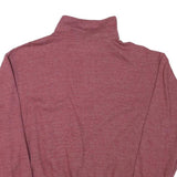 WINGS Mens Maroon Cape Cod Printed Collared M Cotton Blend Sweatshirt Pullover