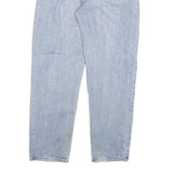 CARHARTT Mens Relaxed Light Blue Denim Jeans W34 L32 Zip Cotton Blend Casual