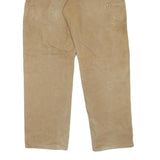 CARHARTT Mens Cotton Blend Beige Straight Regular W30 L32 Workwear Trousers