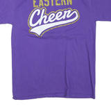 CHAMPION Mens Purple Gold Eastern Cheen Graphic T-Shirt M Short Sleeve Crew Neck