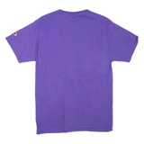 CHAMPION Mens Purple Gold Eastern Cheen Graphic T-Shirt M Short Sleeve Crew Neck
