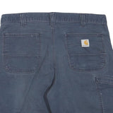 CARHARTT Mens Shorts Blue Relaxed Fit Casual L W36 Workwear Cotton Blend