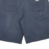 CARHARTT Mens Shorts Blue Relaxed Fit Casual L W36 Workwear Cotton Blend