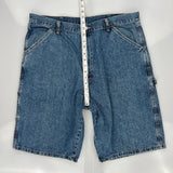 Wrangler Denim Shorts - 37W 10L Blue Denim