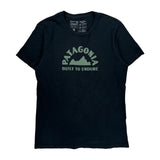 Patagonia Slim Fit T-Shirt - Medium Black Cotton