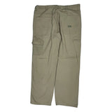 Wrangler Cargo Trousers - 38W 32L Khaki Cotton