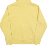 NIKE Mens Yellow Hoodie S Cotton Blend Pullover Casual Sportswear