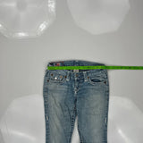 True Religion Skinny Jeans - 26W UK 4 Light Wash Cotton Blend