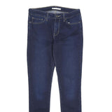 LEVI'S 711 Skinny Womens Jeans Blue Slim Denim Stone Wash W27 L32 Stretch