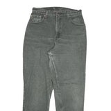 LEVI'S Womens Regular Fit Straight Blue Denim Medium W28 L30 Comfortable Zip