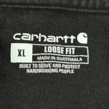 Carhartt T-Shirt - XL Black Cotton