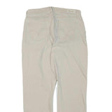 LEVI'S 512 Bootcut Womens Jeans Beige Cotton Blend Regular Fit W29 L27 Stylish