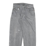 LEVI'S Mens Regular Grey Denim Button Jeans W30 L33 Classic Fit Casual Wear