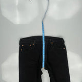 501 Levis Jeans - 36W 30L Black Cotton