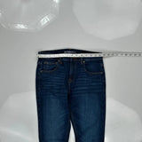 Guess Skinny Jeans - 29W UK 10 Dark Wash Cotton Blend