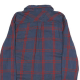 VANS Mens Blue & Red Check Shirt L Long Sleeve Cotton Casual Workwear