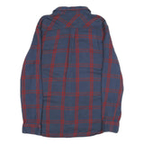 VANS Mens Blue & Red Check Shirt L Long Sleeve Cotton Casual Workwear