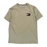 Tommy Jeans T-Shirt - Medium Beige Cotton