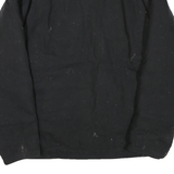 CHARLES RIVER Mens Black Workwear Cotton Blend Jacket XL Zip Plain Logo