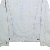 LEVI'S Mens Blue Denim Jacket 2XL Cotton Button Closure Plain Classic Fit Casual