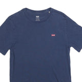 LEVI'S Mens Blue XS T-Shirt Short Sleeve Crew Neck Cotton Blend Casual