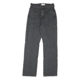 & OTHER STORIES Womens Jeans Black Regular Straight Denim Medium W26 L30 Panel