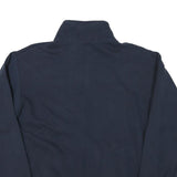 CHAMPION Mens Navy University Of San Diego 1/4 Zip Sweatshirt L Pullover Cotton