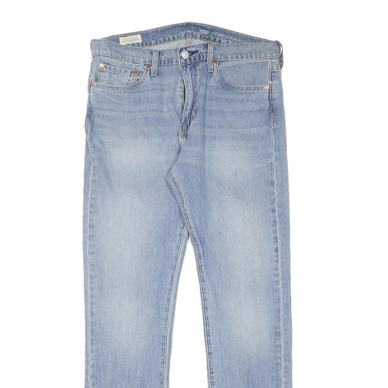 LEVI'S 510 Mens Jeans Blue Slim Skinny Denim Light W32 L30 Stretch Cotton