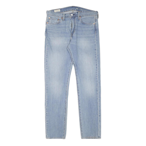 LEVI'S 510 Mens Jeans Blue Slim Skinny Denim Light W32 L30 Stretch Cotton