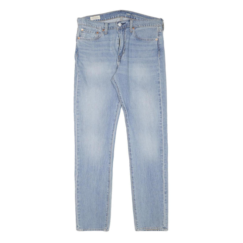 LEVI'S 510 Mens Jeans Blue Slim Skinny Denim Light W32 L30 Stretch Cotton