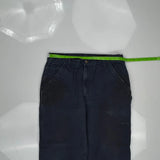 Carhartt Carpenter Trousers - 34W 32L Navy Cotton