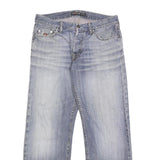 ENERGIE Mens Relaxed Blue Denim Light W33 L30 Cotton Button Closure Jeans Casual