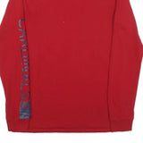 NIKE Mens Red St Louis Cardinals Long Sleeve Crew Neck T-Shirt M Baseball