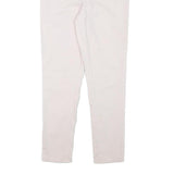 LEVI'S Womens Cotton Blend White Slim Skinny Trousers W26 L25 Casual Zip Closure