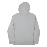 ADIDAS Womens Grey Pink Purple Full Zip Hoodie L Cotton Blend Casual Activewear