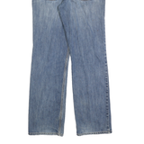 CARHARTT Mens Jeans Blue Relaxed Straight Denim Medium W32 L34 Workwear Zip
