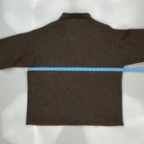 Woolrich Sweater - Large Brown Wool