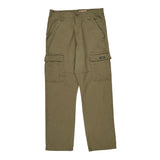 Wrangler Cargo Trousers - 32W 31L Khaki Cotton
