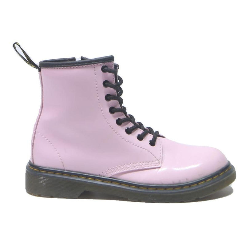 DR MARTENS 1460 Pink Girls Ankle Boots Leather UK 2.5 Lace-Up Durable Fashion